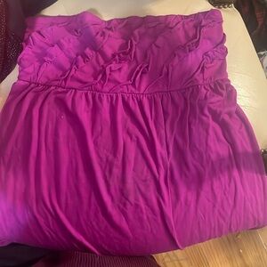 Purple tube top size 15-17